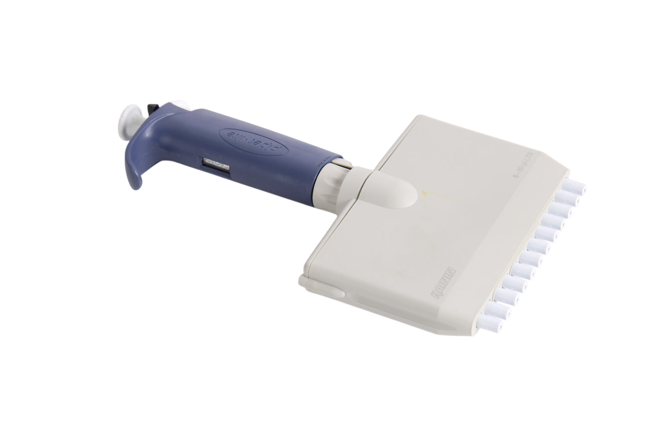 Rainin L12-50R 12-Channel Pipette, 5–50 µL LTS